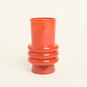 Beauty Home Γυάλινο Βάζο Ελάνη 17 CM