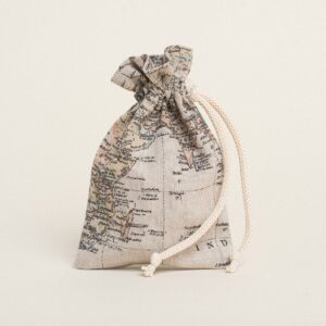 Beauty Home ΠΟΥΓΚΙ ΜΕ ΚΟΡΔΟΝΙ 12 x 17 cm ΧΑΡΤΗΣ VINTAGE