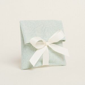 Beauty Home ΠΟΥΓΚΙ ΜΕ ΚΟΡΔΕΛΑ 12 x 17 cm ΒΕΡΑΜΑΝ ΧΡΥΣΟ LUREX