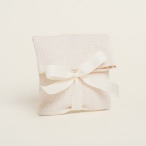 Beauty Home ΠΟΥΓΚΙ ΜΕ ΚΟΡΔΕΛΑ 12 x 17 cm ΚΕΝΤΗΜΑ ΡΟΜΒΟΣ ΕΚΡΟΥ