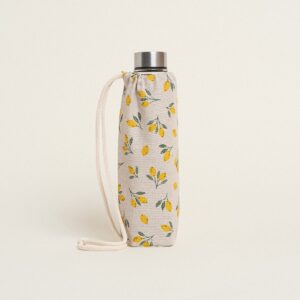 Beauty Home ΘΗΚΗ ΓΙΑ ΜΠΟΥΚΑΛΙ ΜΕ ΚΟΡΔΟΝΙ 22 x 12 cm  ΜΙΚΡΑ ΛΕΜΟΝΙΑ