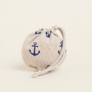 Beauty Home ΠΟΥΓΚΙ ΟΒΑΛ ΜΕ ΚΟΡΔΟΝΙ 13 x 14 cm ΑΓΚΥΡΕΣ