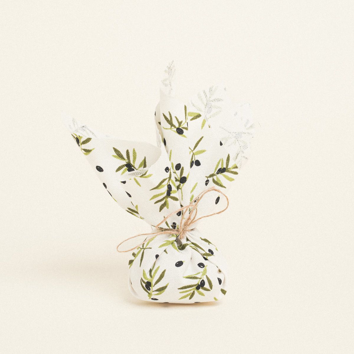 Beauty Home ΜΑΝΤΗΛΙ 27 x 27 cm ΜΙΚΡΕΣ ΕΛΙΕΣ ΛΕΥΚΟ ΦΟΝΤΟ 140 CM - Image 2