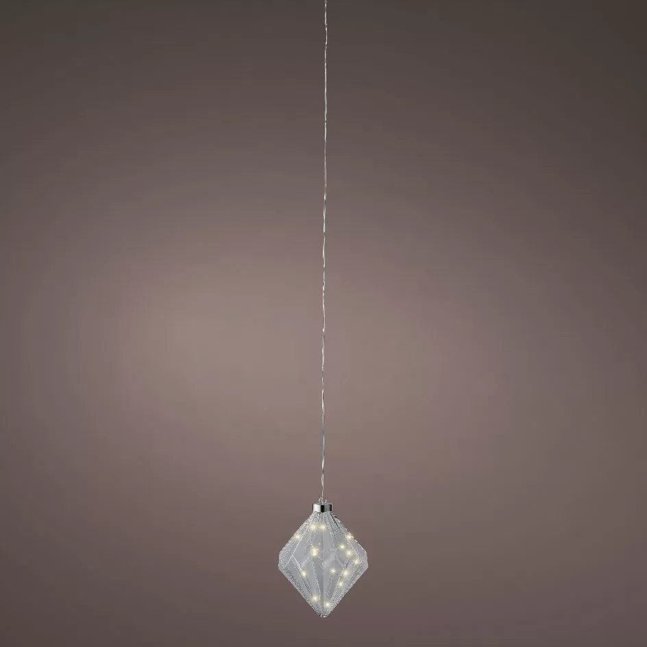 ΦΑΝΑΡΙ ΕΣΩΤΕΡΙΚΟΥ ΧΩΡΟΥ ΔΙΑΜΑΝΤΙ 16 CM ΜΕ LED Beauty Home - Image 2