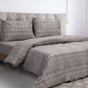 Beauty Home Κουβερλί υπέρδιπλο Espresso Αrt 12077 230×250 Εμπριμέ