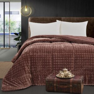 Beauty Home Κουβερτοπάπλωμα king size Art 12512 240×260 Σάπιο Μήλο