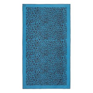 Beauty Home Πετσέτα θαλάσσης διπλής όψης Microfiber Art 2251 90×160 Μπλε