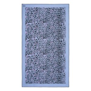 Beauty Home Πετσέτα θαλάσσης διπλής όψης Microfiber Art 2255 90×160 Λιλά