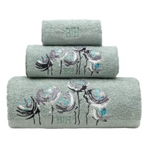 Beauty Home Σετ πετσέτες Art 3394 Σετ 3τμχ Βεραμάν