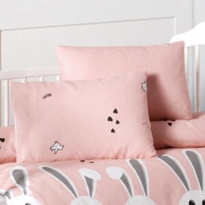 Beauty Home Ζεύγος μαξιλαροθήκες βρεφικές Art 5603 35×45 Σομόν