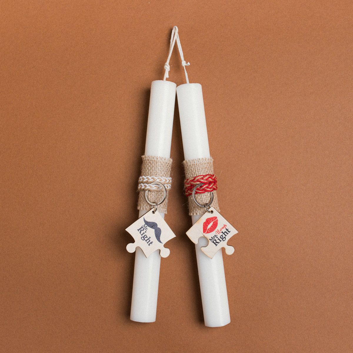 Beauty Home ΛΑΜΠΑΔΑ 25cm ΚΥΡΙΟΣ – ΚΥΡΙΑ ΠΑΖΛ ΣΕΤ 2 τμχ ΣΕ ΣΥΣΚΕΥΑΣΙΑ ΔΩΡΟΥ - Image 4