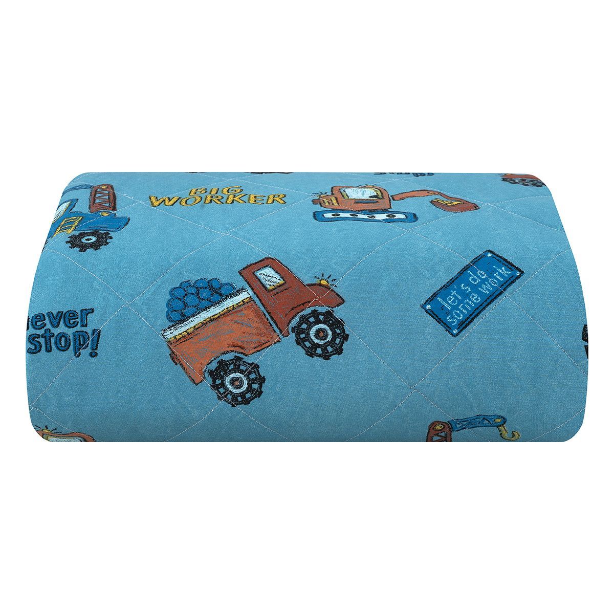 Beauty Home Kουβερλί μονό Factory Art 6216 160x240 Γαλάζιο - Image 3