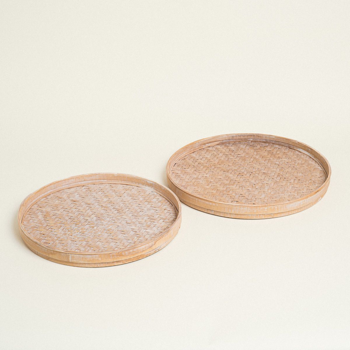 ΔΙΣΚΟΙ ΜΠΑΜΠΟΥ ΣΕΤ 2 ΤΜΧ 46 x 5 cm 41 x 5 cm Beauty Home - Image 2