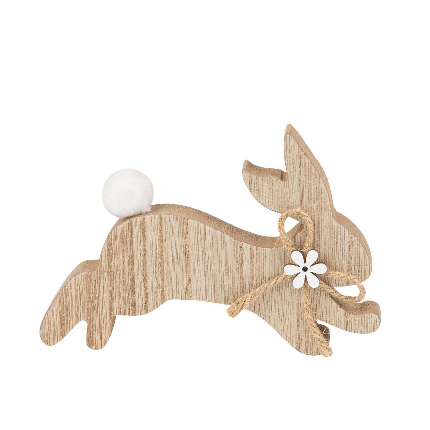 Beauty Home Λαγός Ξύλινος 15 x 9,5 x 1,8 CM - Image 2