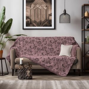 Beauty Home Ριχτάρια σετ 2τμχ Art 8628 (180×250+180×300) Σάπιο Μήλο