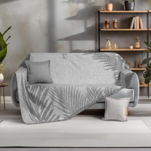 Beauty Home Ριχτάρια σετ 2τμχ Art 8635 (180×250+180×300) Γκρι