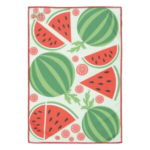 Beauty Home Πετσέτα κουζίνας διπλής όψης Microfiber Art 8655 40×60 Πράσινο,Κόκκινο