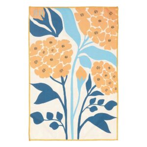 Beauty Home Πετσέτα κουζίνας διπλής όψης Microfiber Art 8658 40×60 Μπλε,Κίτρινο