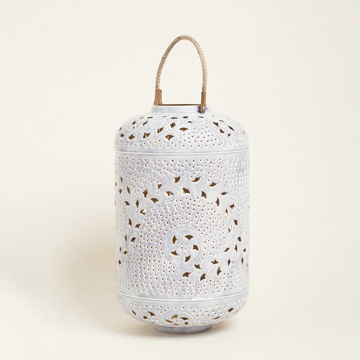 ΦΑΝΑΡΙ ΜΕΤΑΛΙΚΟ ΓΚΡΙ 51 x 28 cm Beauty Home - Image 3