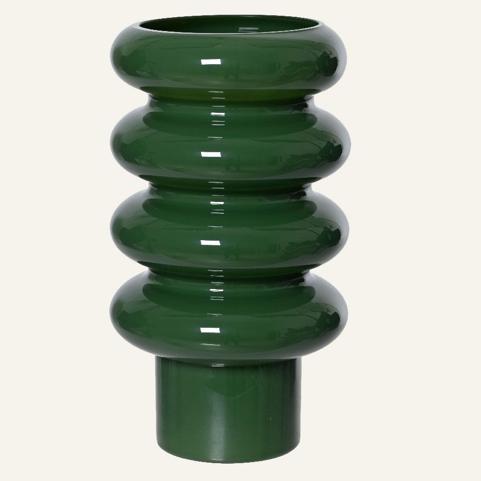 Beauty Home Βάζο με Δαχτυλίους 14 cm x 25.5 cm - Image 2