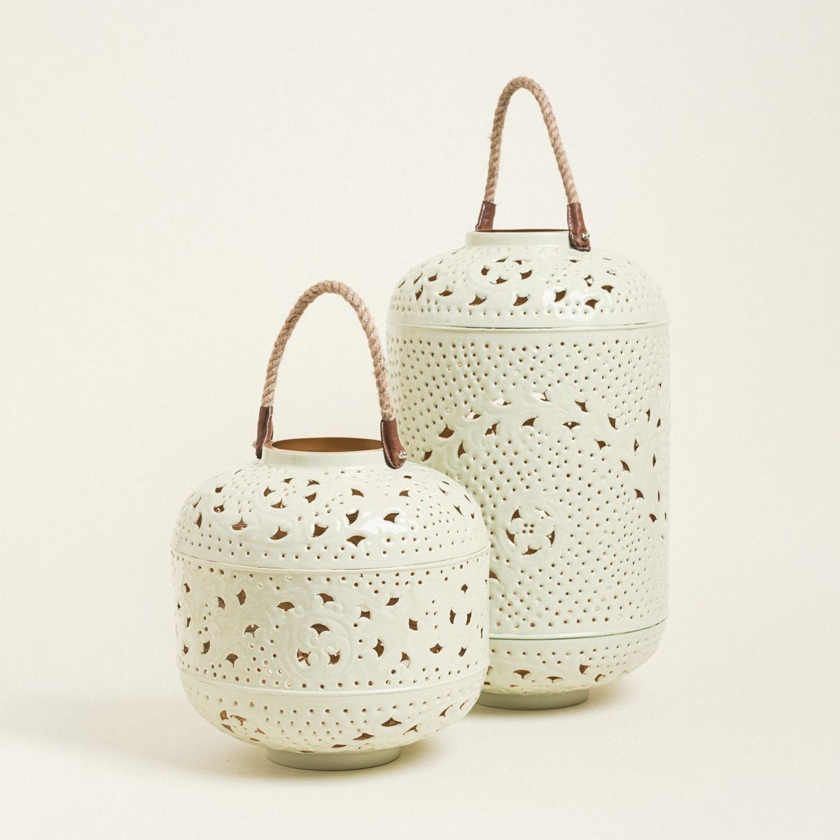 ΦΑΝΑΡΙ ΜΕΤΑΛΙΚΟ ΜΕΝΤΑ 30 x 28 cm Beauty Home - Image 4